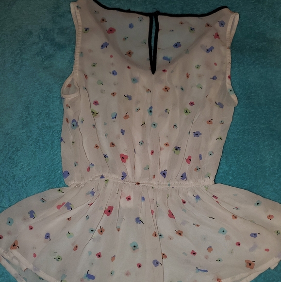 🌷Forever 21 Tank sheer blouse 🌺 - Picture 3 of 3